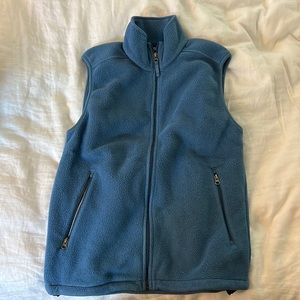 Lands end light blue fleece size S